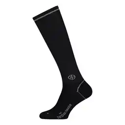 ANWB Bamboo Basics MAX Compressiesokken Travel 1-pack unisex Zwart aanbieding