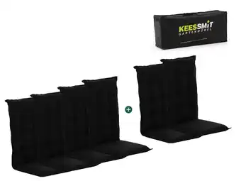 Kees Smit Madison tuinkussen set van 6 hoge rug aanbieding