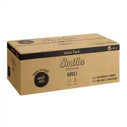 Zooplus Smilla fresh zakjes Volwassen hapjes met groenten - JUMBOPACK Mixpakket (48 x 85 g) aanbieding
