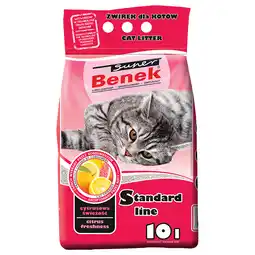 Zooplus 10L Super Benek Citrus Freshness Kattenbakvulling aanbieding