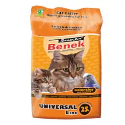 Zooplus 25l Super Benek universele kattenbakvulling aanbieding