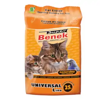 Zooplus 25l Super Benek universele kattenbakvulling aanbieding