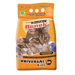 Zooplus 10l Super Benek universele kattenbakvulling aanbieding
