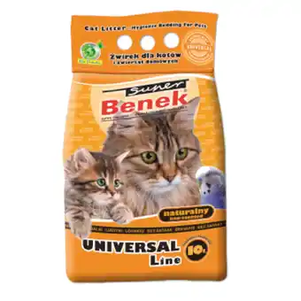 Zooplus 10l Super Benek universele kattenbakvulling aanbieding