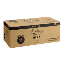 Zooplus Smilla verse zakjes Senior Hapjes in saus met groenten - JUMBOPACK Mixpaket (48 x 85 g) aanbieding