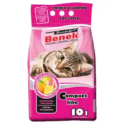Zooplus 10l Citrus Freshness Compact Super Benek Kattenbakvulling aanbieding