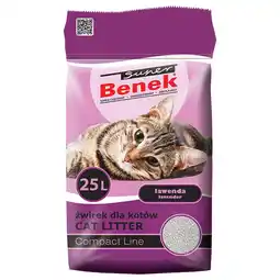 Zooplus 25L (ca. 21 kg) Super Benek Compact Lawenda Kattenbakvulling aanbieding
