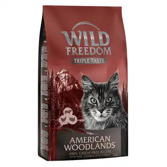 Zooplus 2kg American Woodlands Wild Freedom Kattenvoer aanbieding