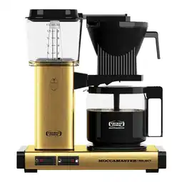 Bol.com Moccamaster KBG Select - Koffiezetapparaat - Brushed Brass – 5 jaar garantie aanbieding