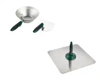 Lidl PARKSIDE Pleisterlepel en troffel of mortelplaat aanbieding