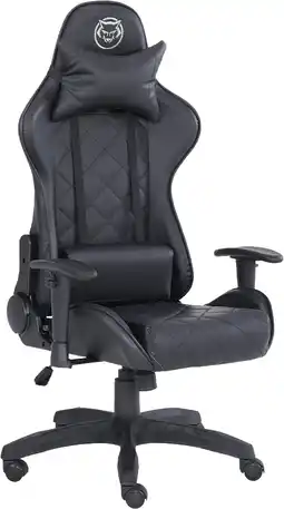 MediaMarkt Qware Gaming Chair Maurics – Black aanbieding