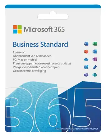 MediaMarkt Microsoft Software Microsoft 365 Business - Jaarabonnement 1 Gebruiker aanbieding