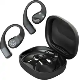 MediaMarkt Jlab Epic Open Sport Black Oordopjes Zwart aanbieding