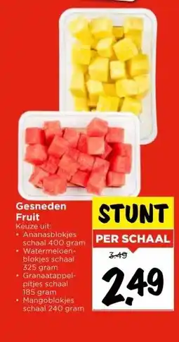 Vomar Voordeelmarkt Gesneden Fruit aanbieding