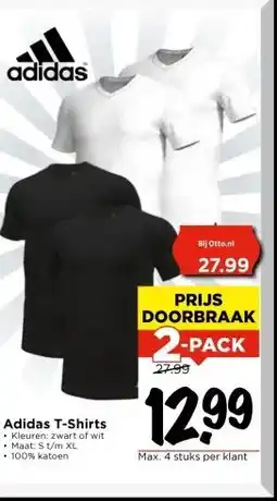 Vomar Voordeelmarkt Adidas T-Shirts aanbieding
