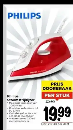 Vomar Voordeelmarkt Philips Stoomstrijkijzer aanbieding