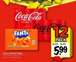 Vomar Voordeelmarkt Coca-Cola of Fanta aanbieding