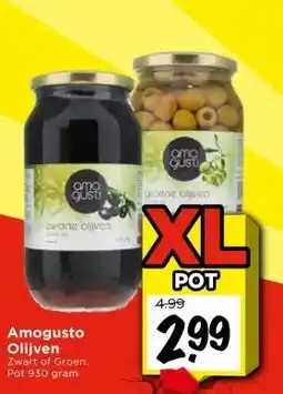 Vomar Voordeelmarkt Amogusto Olijven aanbieding
