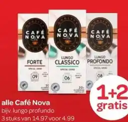 Spar alle Café Nova aanbieding