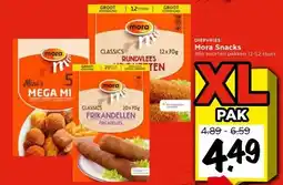 Vomar Voordeelmarkt DIEPVRIES Mora Snacks aanbieding