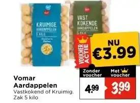 Vomar Voordeelmarkt Vomar aardappelen aanbieding