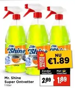 Vomar Voordeelmarkt Mr. Shine Super Ontvetter aanbieding