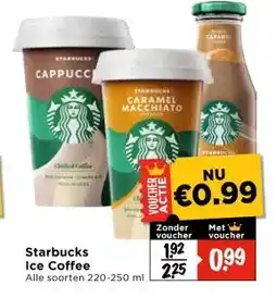 Vomar Voordeelmarkt Starbucks Ice Coffee aanbieding