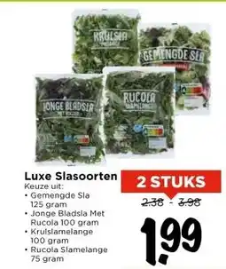 Vomar Voordeelmarkt Luxe Slasoorten aanbieding