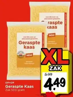 Vomar Voordeelmarkt Geraspte Kaas aanbieding