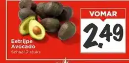 Vomar Voordeelmarkt Eetrijpe Avocado aanbieding