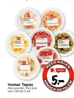 Vomar Voordeelmarkt Vomar Tapas aanbieding