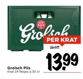 Vomar Voordeelmarkt Grolsch Pils aanbieding