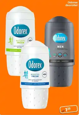 Trekpleister Odorex deoroller aanbieding