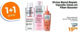 Trekpleister Elvive Bond Repair, Glycolic Gloss en Fiber Booster aanbieding