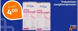 Trekpleister Trekpleister zoogkompressen aanbieding