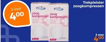 Trekpleister Trekpleister zoogkompressen aanbieding