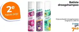 Trekpleister Batiste droogshampoo aanbieding