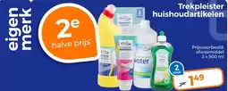 Trekpleister Trekpleister huishoudartikelen aanbieding