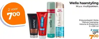 Trekpleister Wella haarstyling aanbieding
