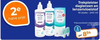 Trekpleister Trekpleister daglenzen en lenzenvloeistof aanbieding