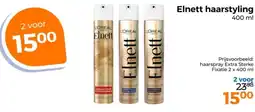 Trekpleister Elnett haarstyling aanbieding