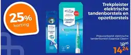 Trekpleister Trekpleister elektrische tandenborstels en opzetborstels aanbieding