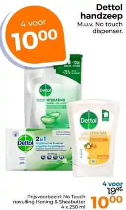 Trekpleister Dettol handzeep aanbieding