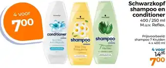 Trekpleister Schwarzkopf shampoo en conditioner aanbieding