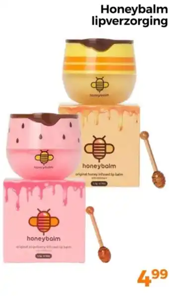 Trekpleister Honeybalm lipverzorging aanbieding