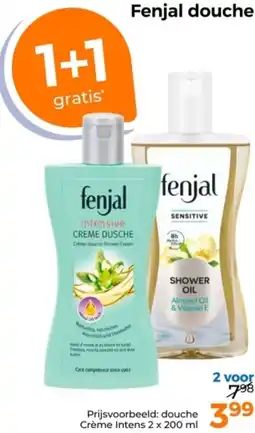 Trekpleister Fenjal douche aanbieding