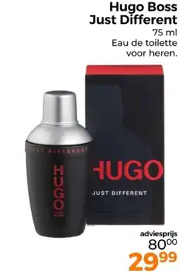 Trekpleister Hugo Boss Just Different aanbieding