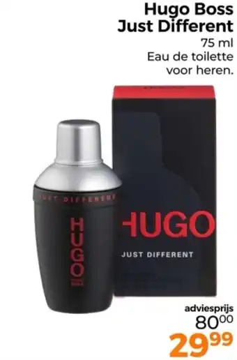 Trekpleister Hugo Boss Just Different aanbieding