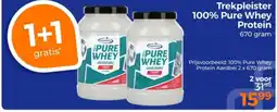 Trekpleister Trekpleister 100% Pure Whey Protein aanbieding