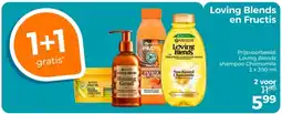 Trekpleister Loving Blends en Fructis aanbieding